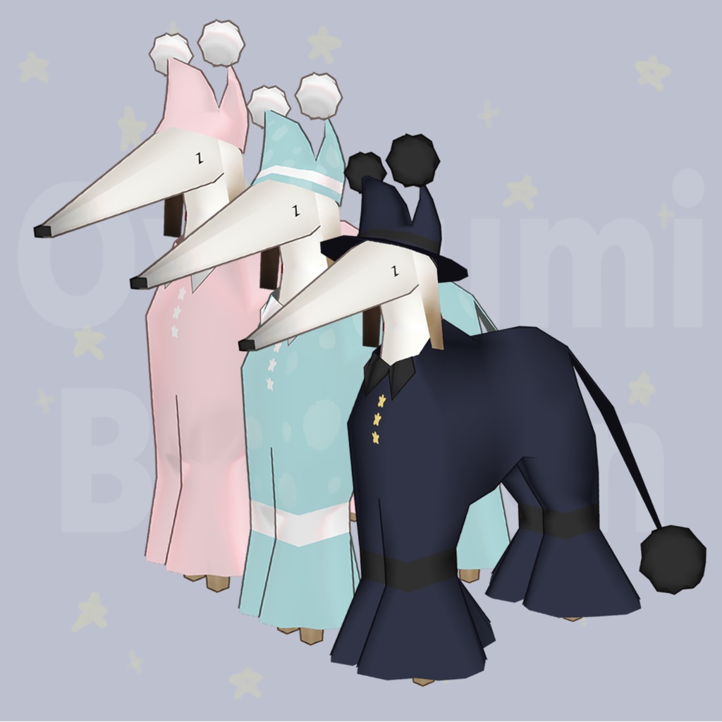 【パジャマ】Oyasumi_BonBon【ゾーイ・歯さん】