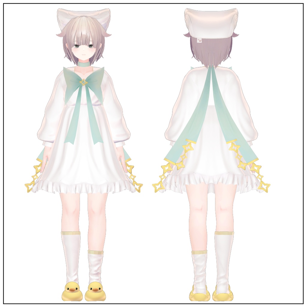 『ZZZ(ぐーぐー)』ちゃん / オリジナル3Dモデル