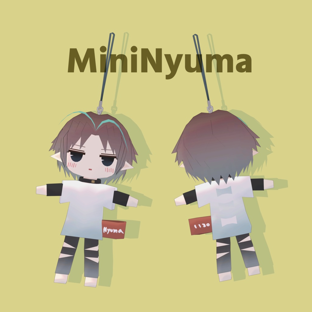 『Nyuma』ニューマ/オリジナル3Dモデル