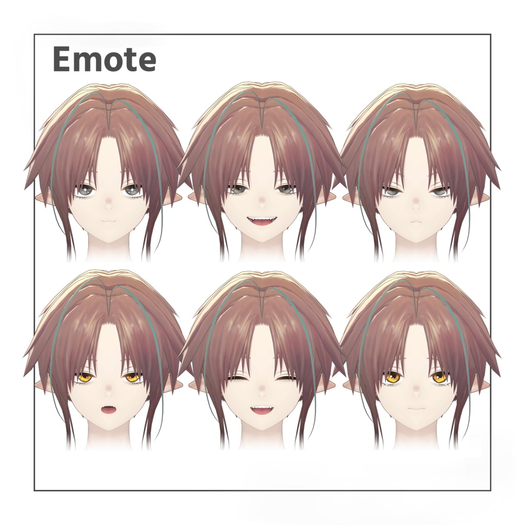 『Nyuma』ニューマ/オリジナル3Dモデル