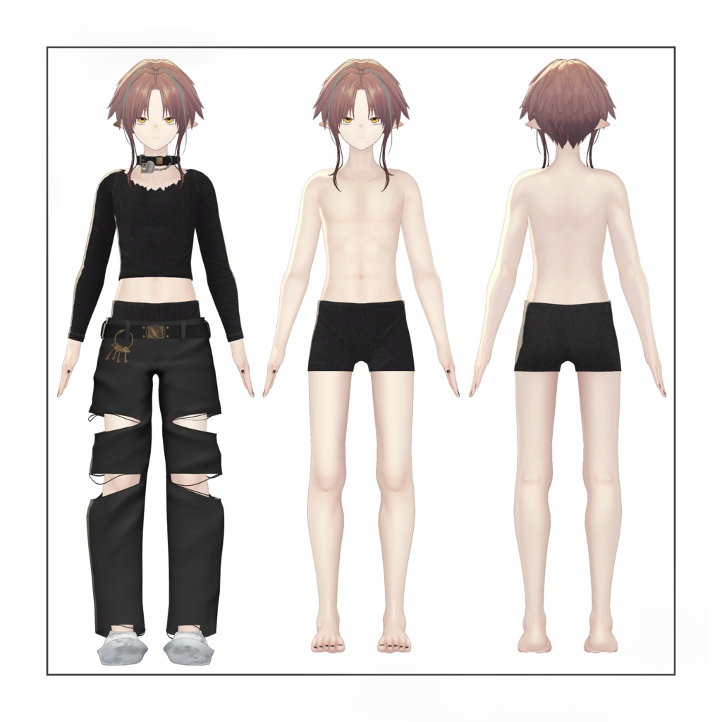 『Nyuma』ニューマ/オリジナル3Dモデル