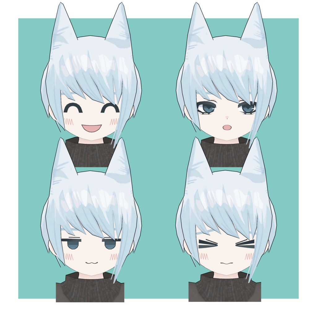 オリジナル3Dモデル『WoohooYY』Quest対応