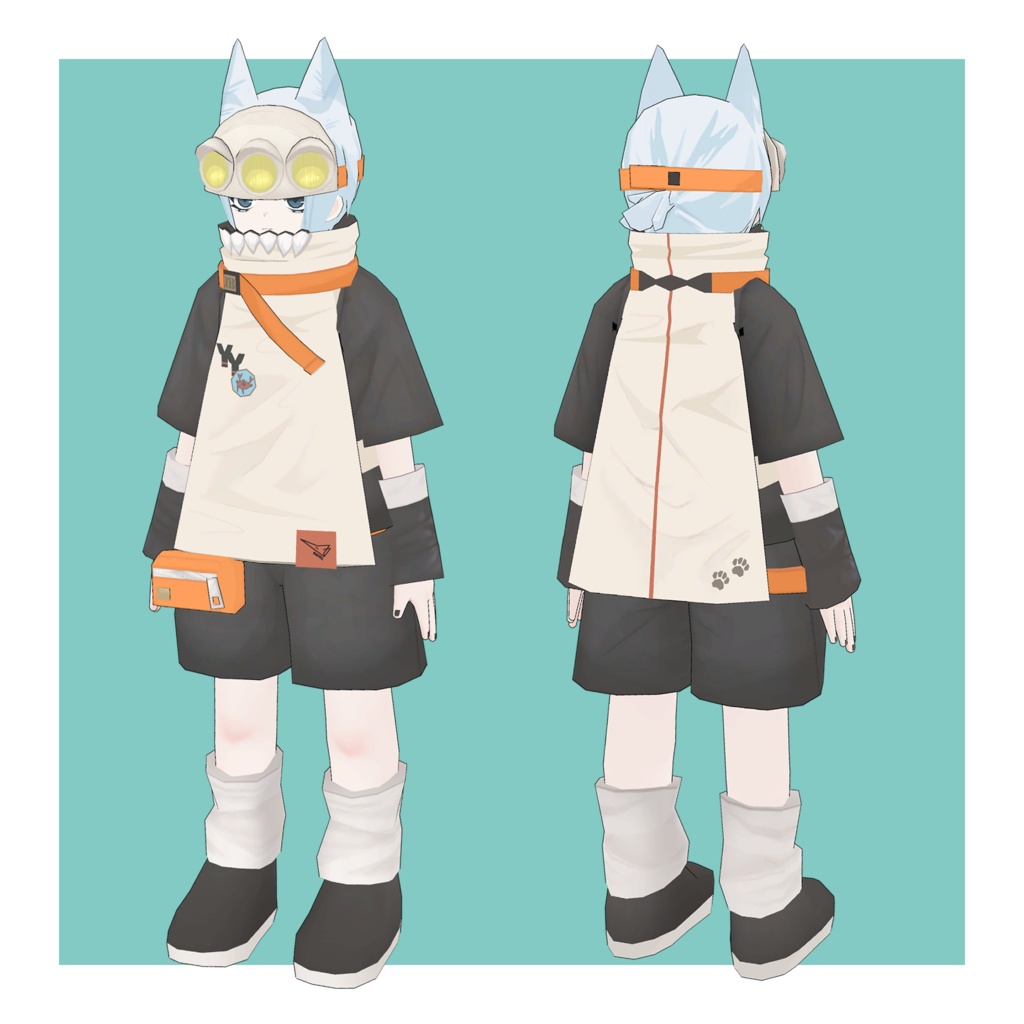 オリジナル3Dモデル『WoohooYY』Quest対応