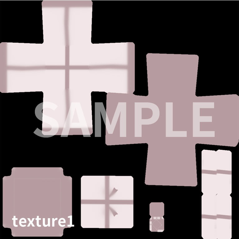 【3Dモデル】ギフトボックス gift box