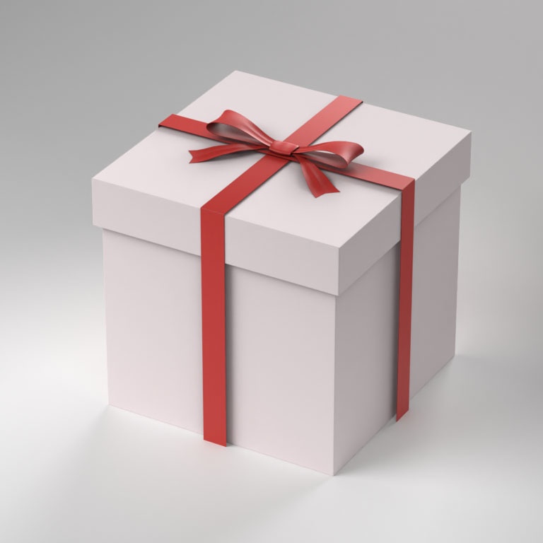 【3Dモデル】ギフトボックス gift box
