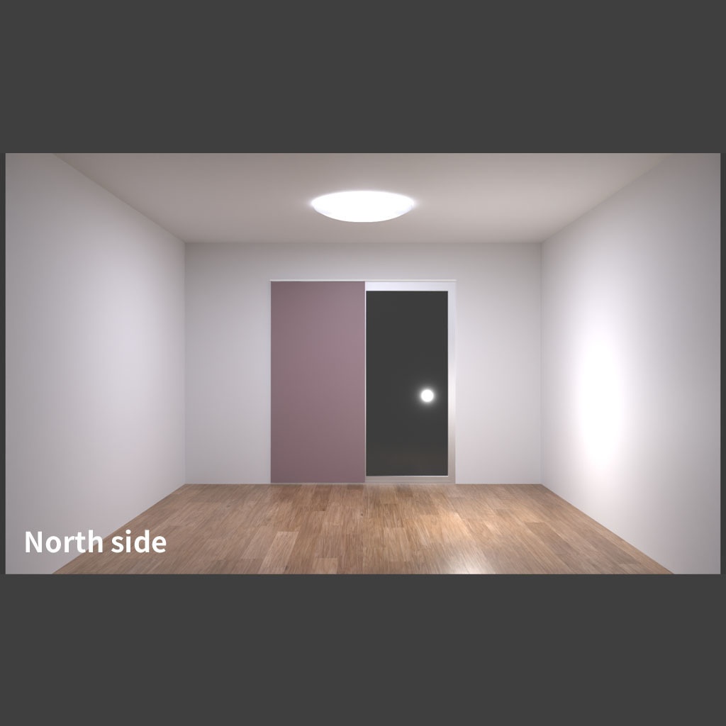 【3Dモデル】 何もない部屋 Empty Room