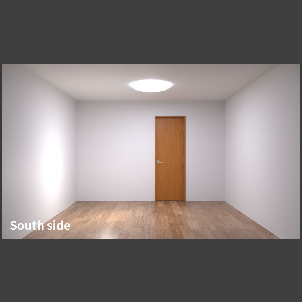 【3Dモデル】 何もない部屋 Empty Room