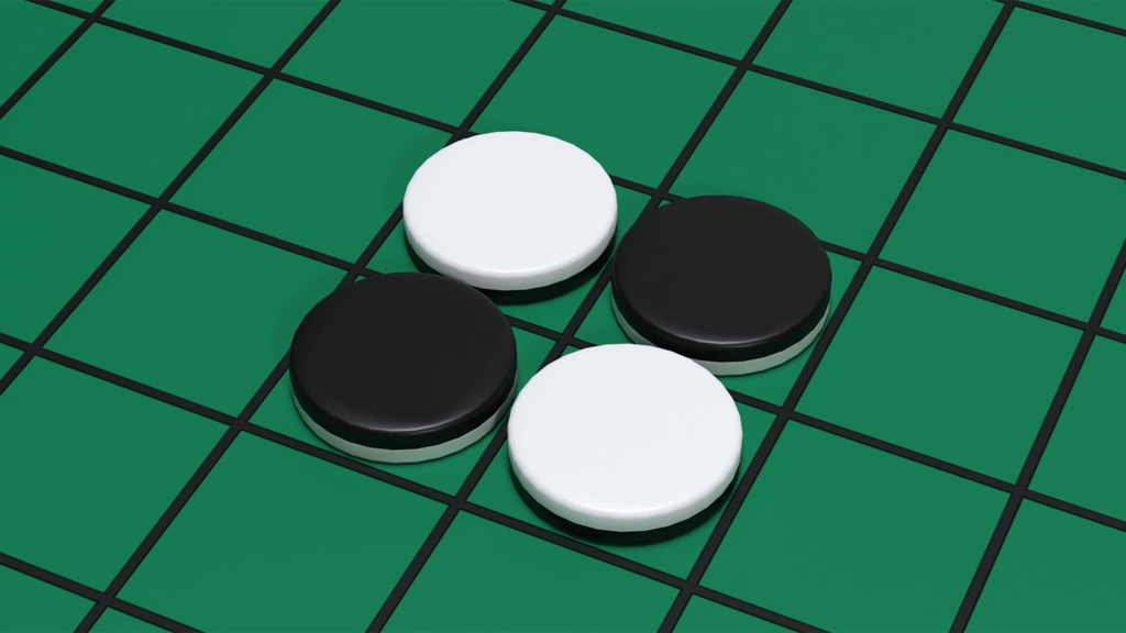 【3Dモデル】 オセロ Othello