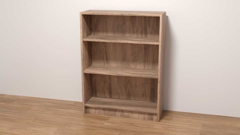 【3Dモデル】本棚 Book shelf