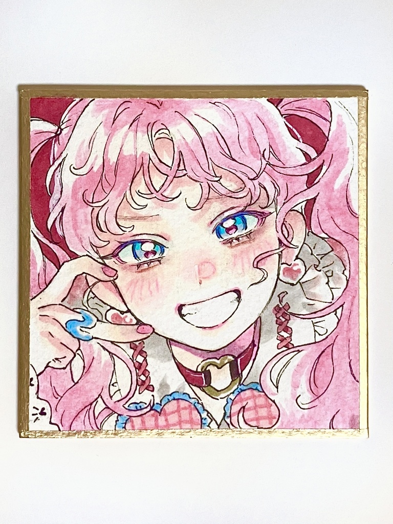 コピック原画販売 豆色紙【ピンクちゃん】