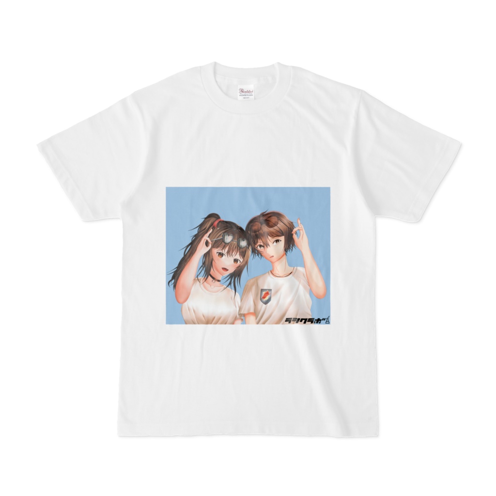 夏服の男女 Tシャツ