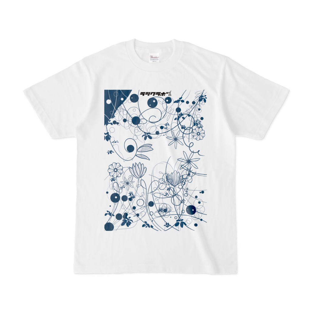 植物のデザイン画 Tシャツ