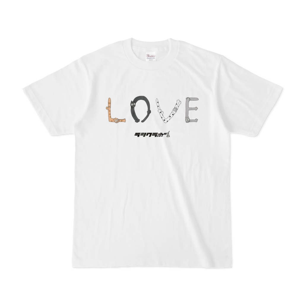 猫　LOVE　Tシャツ