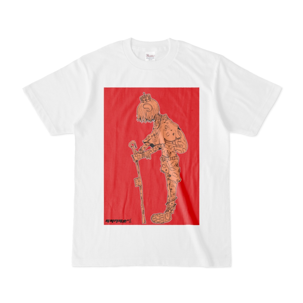 王冠をかぶった少女 Tシャツ