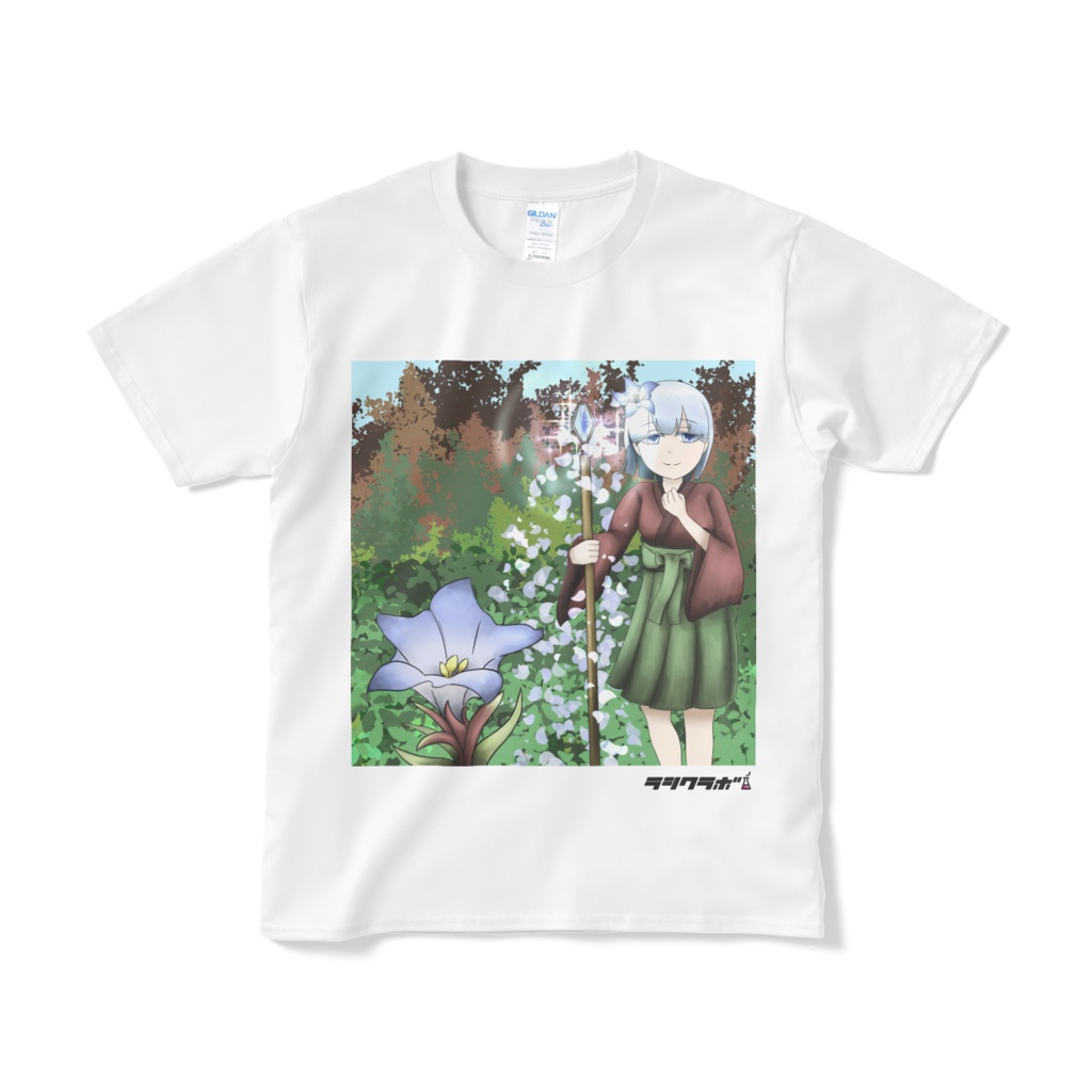 秋花リンドウ　Tシャツ