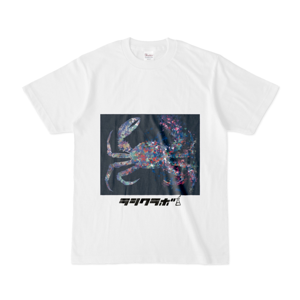 三角模様のカニ