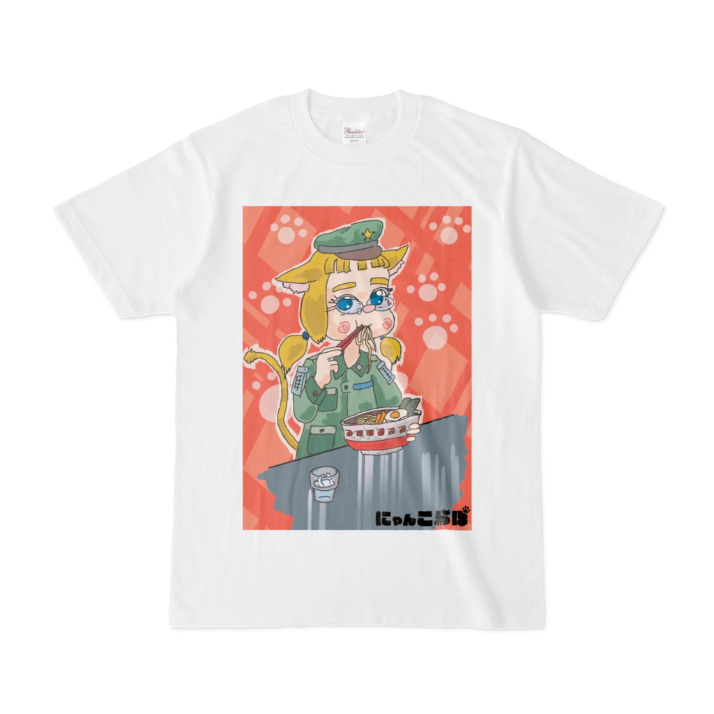 ラーメン猫！Tシャツ