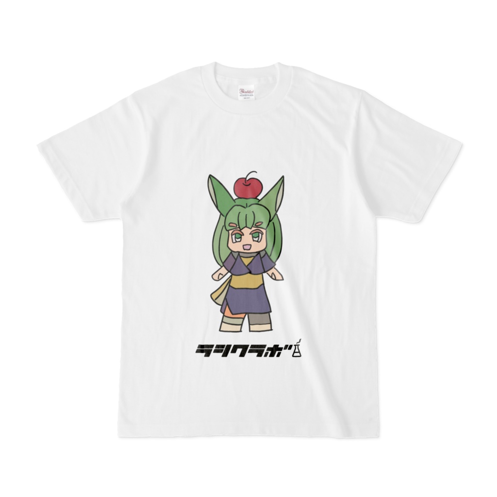 ミニキャラTシャツ 頭に乗せてみたシリーズ。
