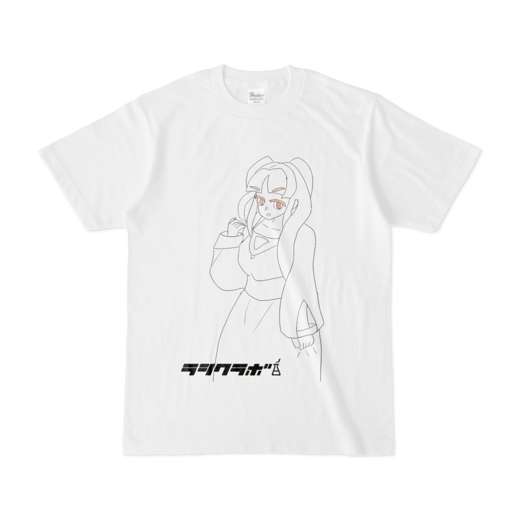 森のお姫様？それとも？　線画Tシャツ