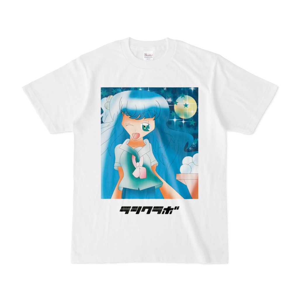 お月見　女の子　Tシャツ