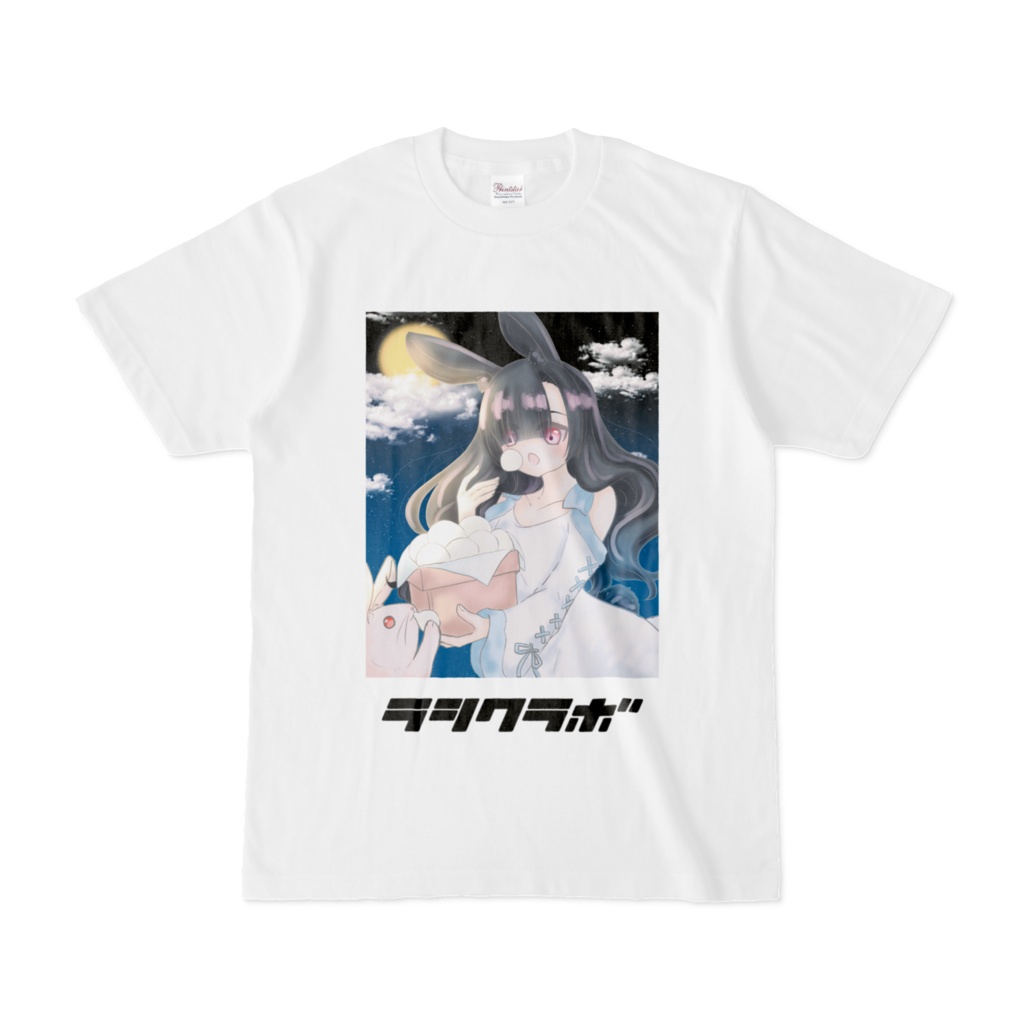 うさぎのお月見　Tシャツ