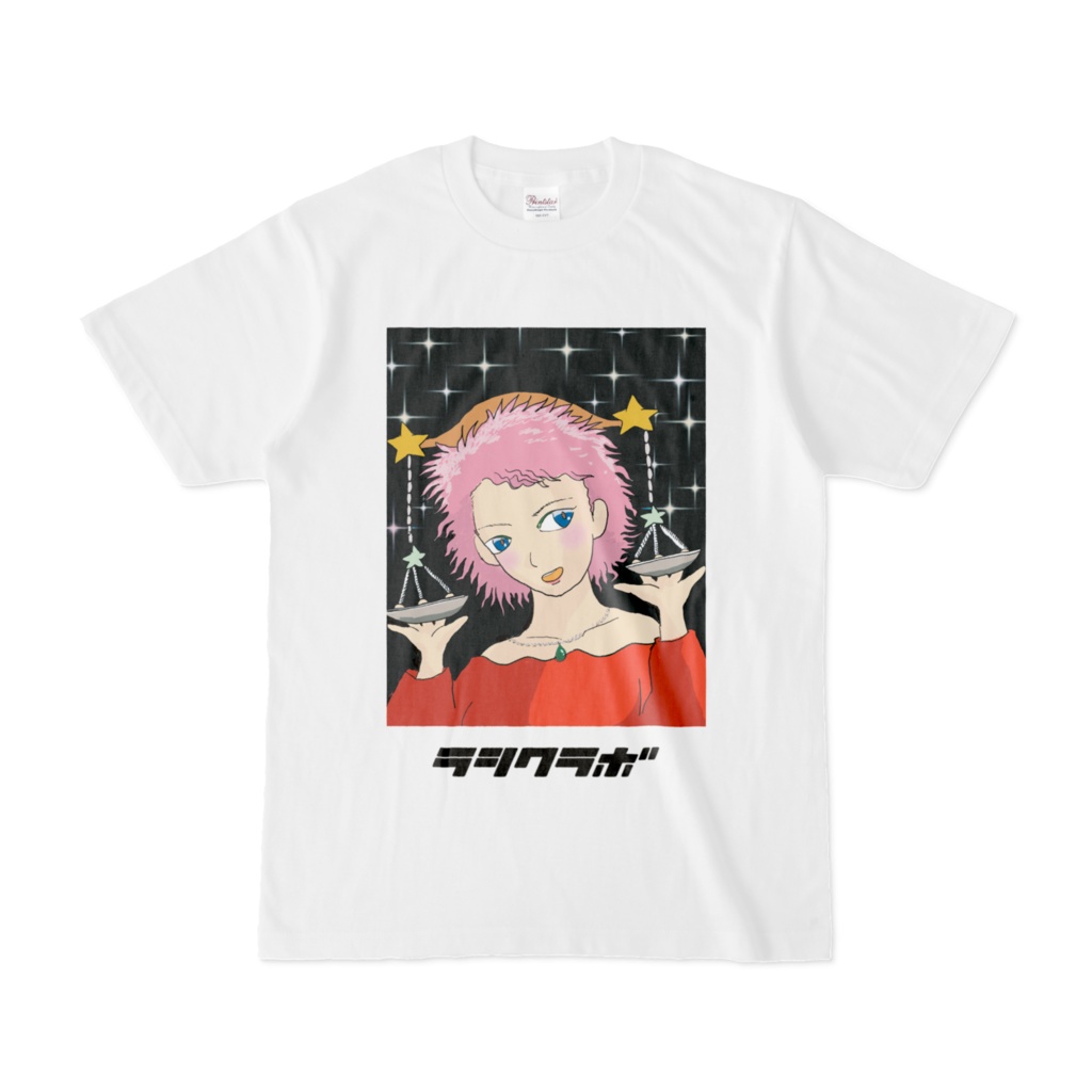 天秤座　女の子　Tシャツ