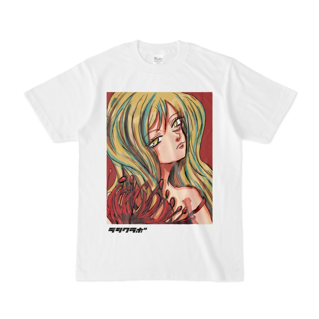 彼岸花と少女　Tシャツ