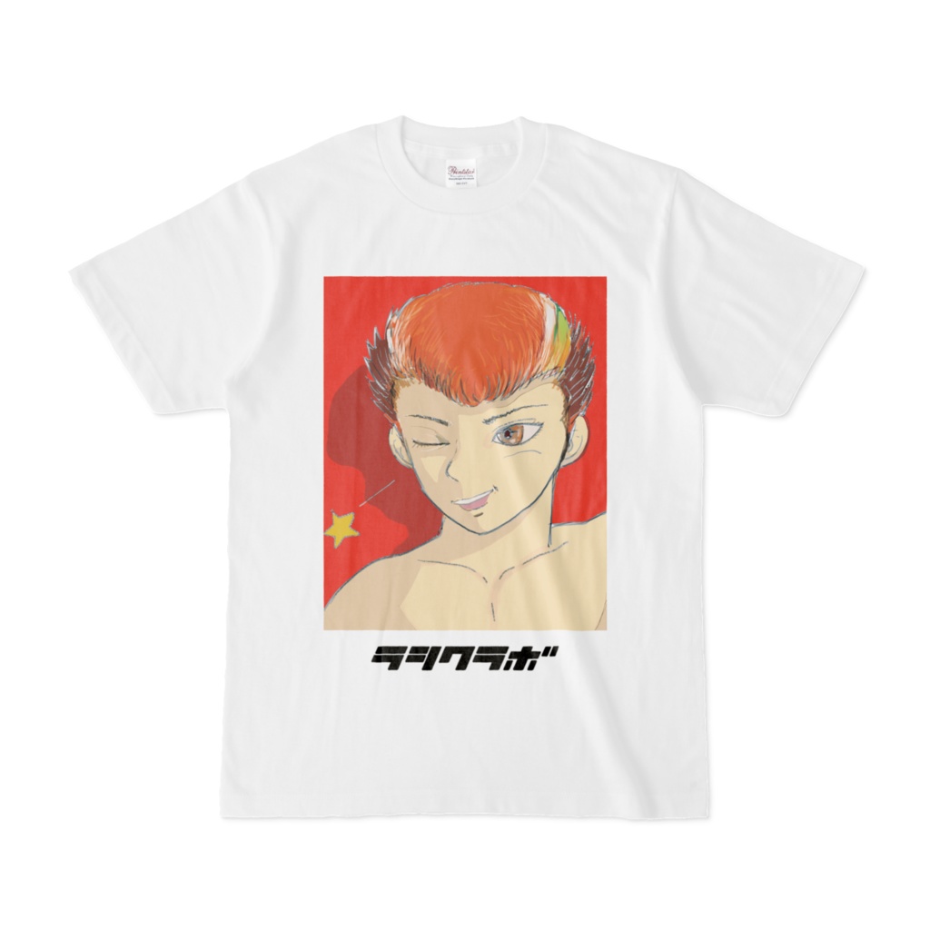 ウインク 男性 Tシャツ