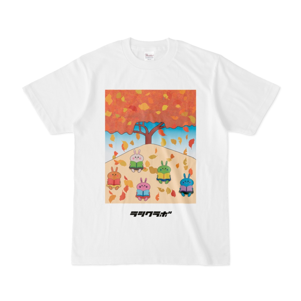 読書 秋 Tシャツ