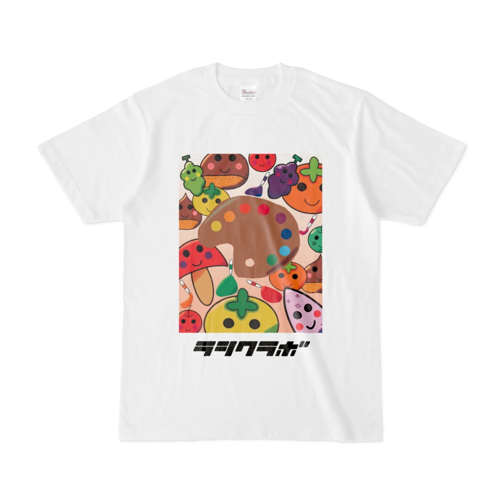 秋 コラージュ Tシャツ
