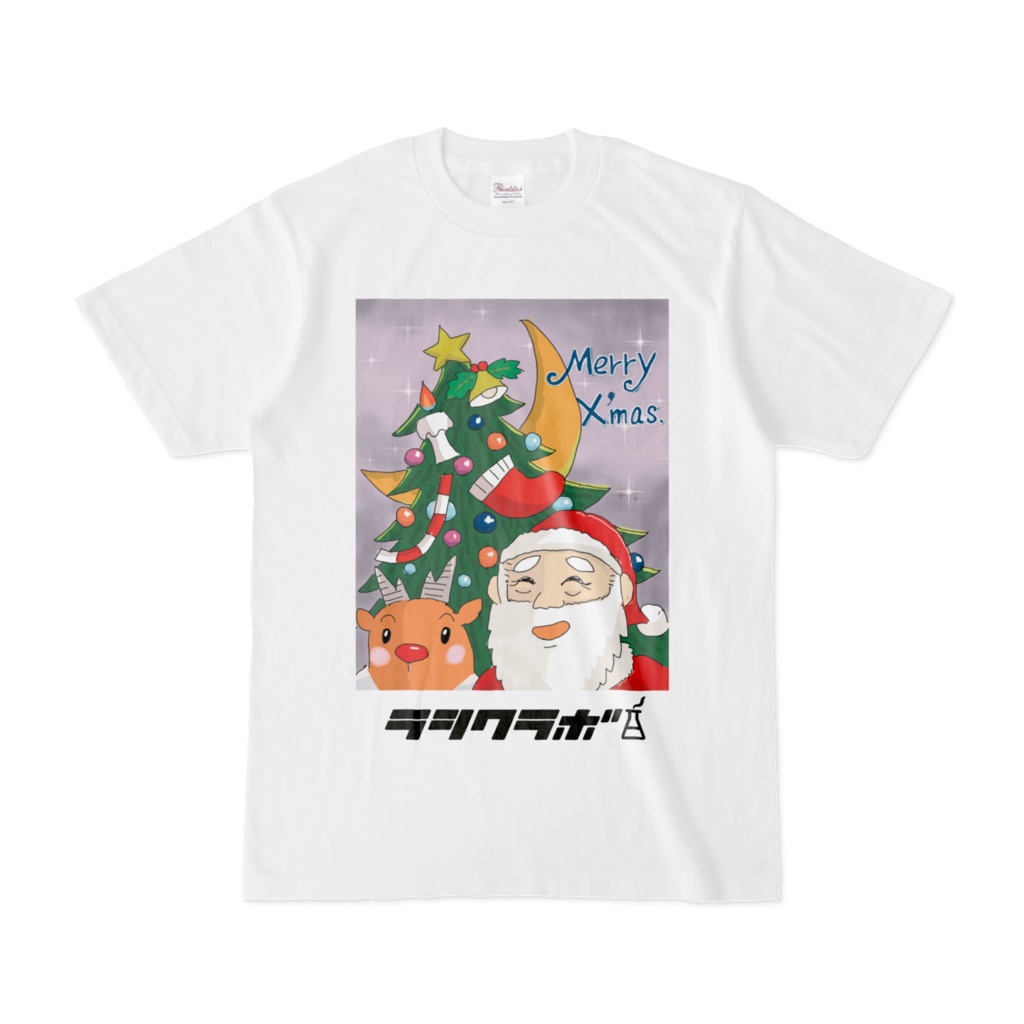 サンタ クリスマスツリー Tシャツ
