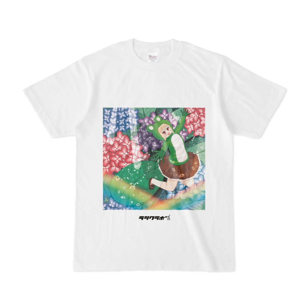 雨上がりのカエルちゃん