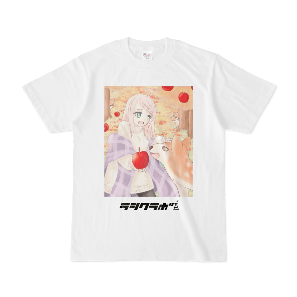 鹿 女の子 Tシャツ