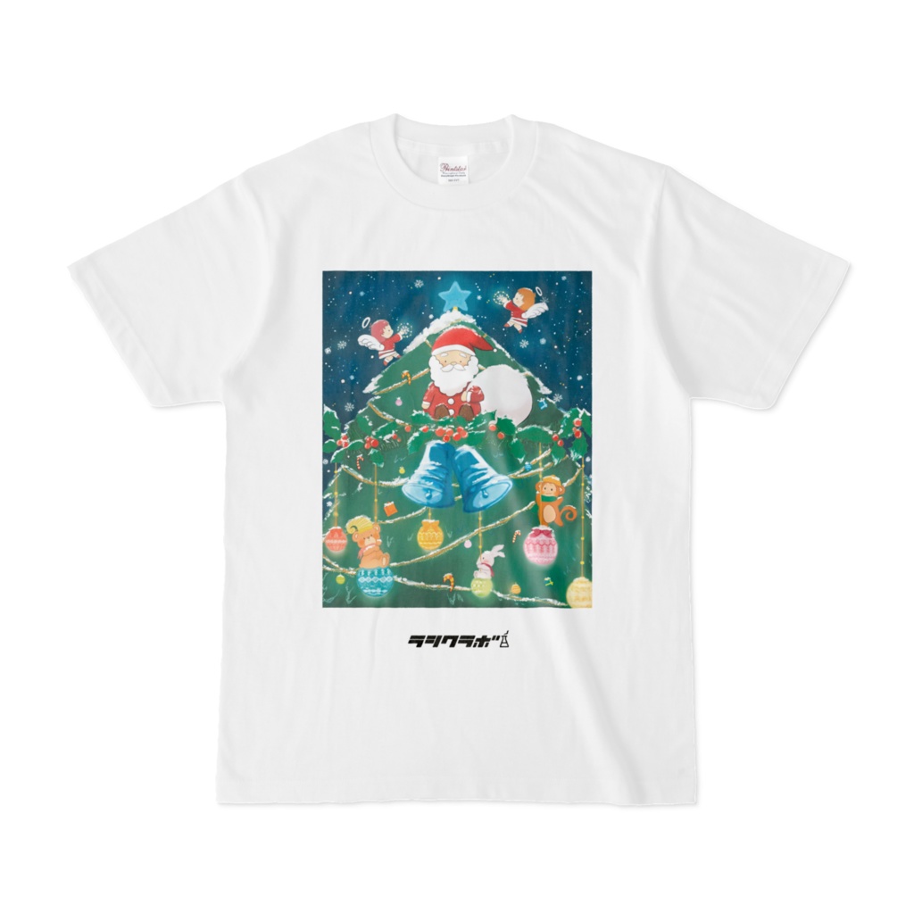 クリスマス　サンタ　Tシャツ