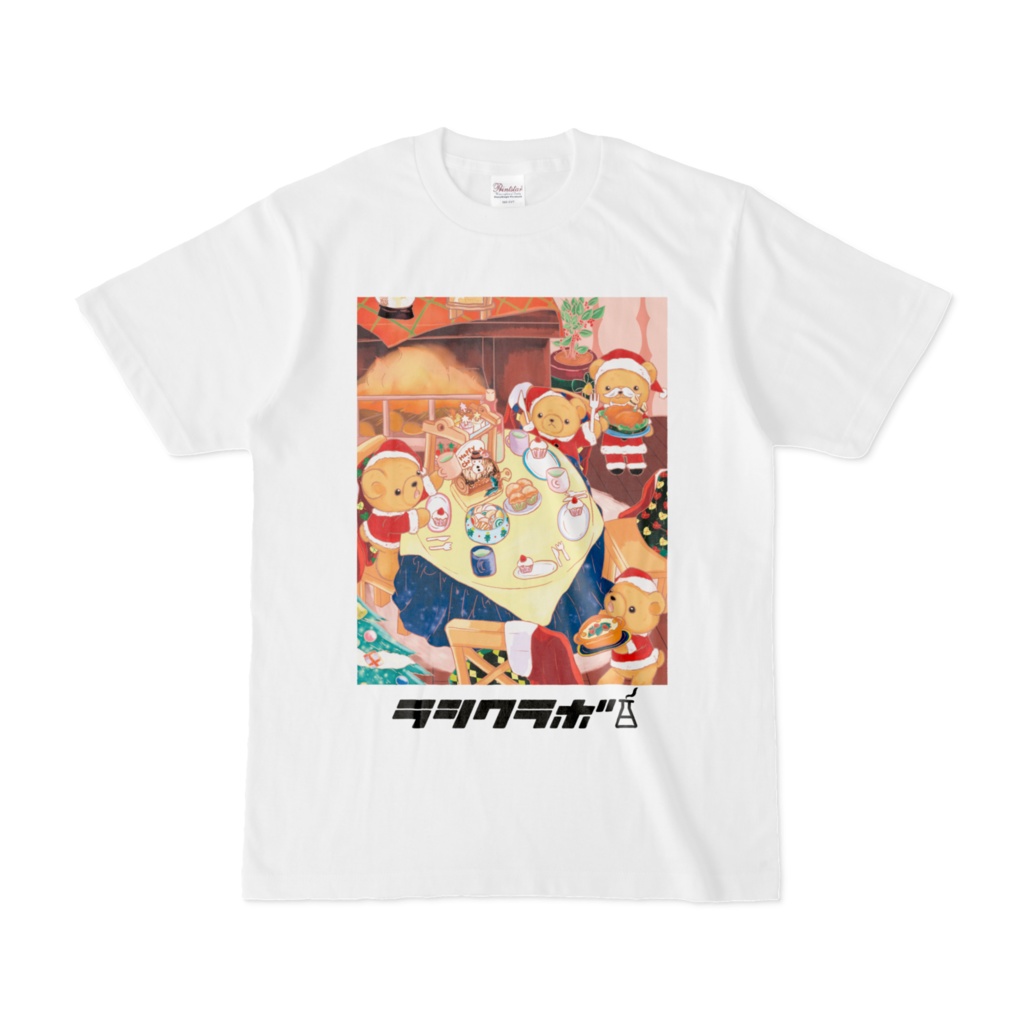 クマ　クリスマス　Tシャツ