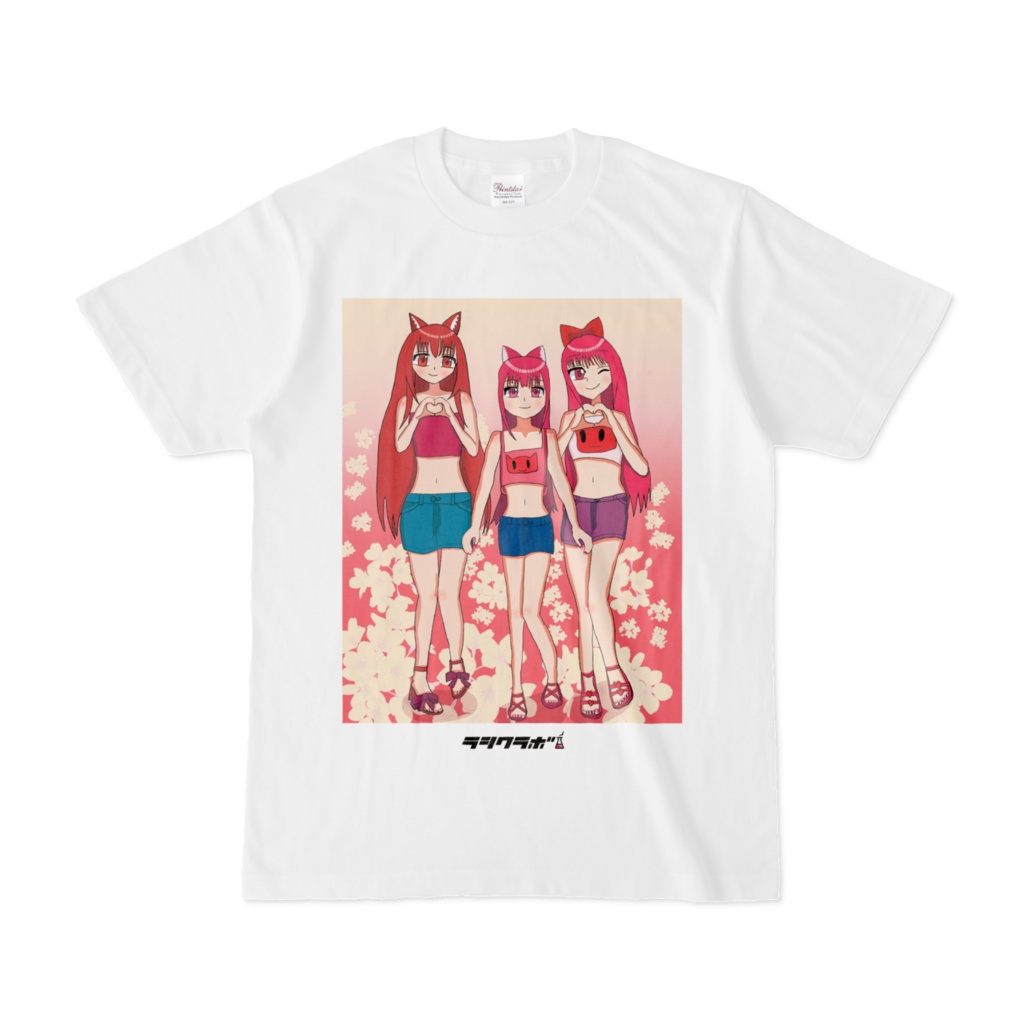 桜が舞う幻想空間で