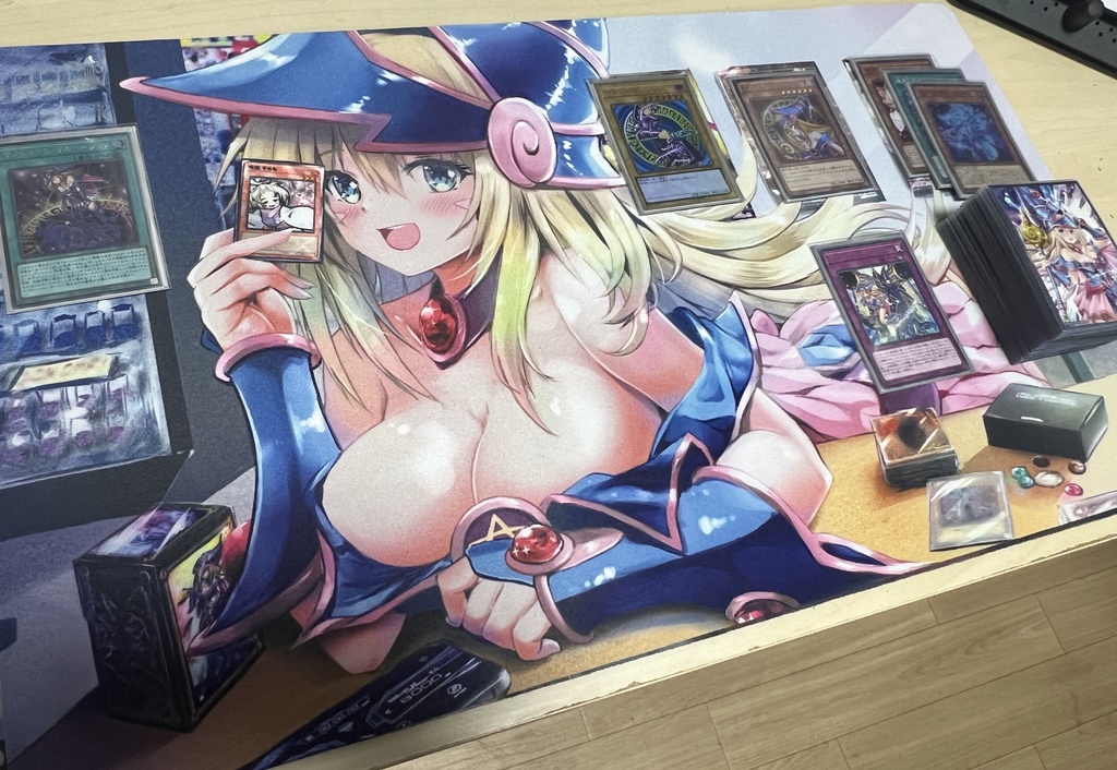 遊戯王 ブラックマジシャンガール BMG 竹茶工房 プレイマット - 遊戯王