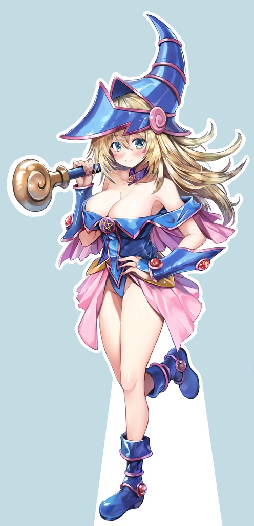 ブラックマジシャンガール 等身大パネル