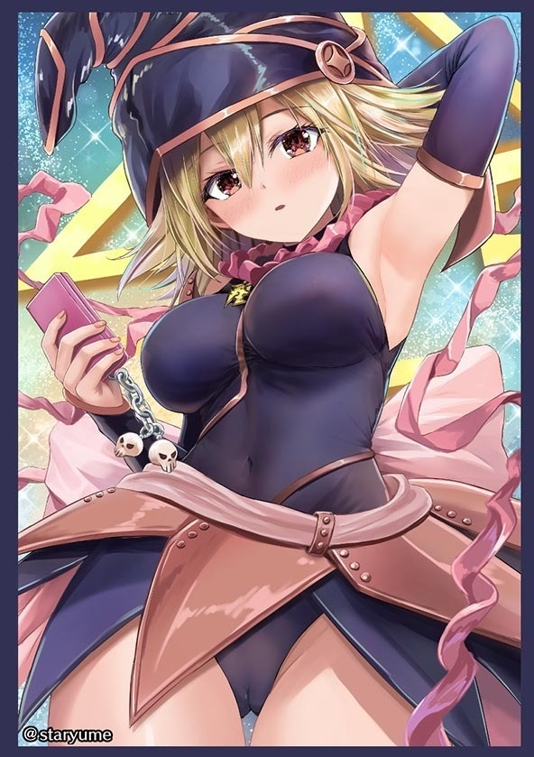 遊戯王OCG カードスリーブセット - ブラマジガール2026 + ガガガガール