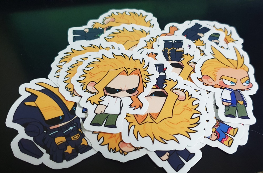 (02/14お知らせ) オールマイトステッカー All Might Sticker 20 Type
