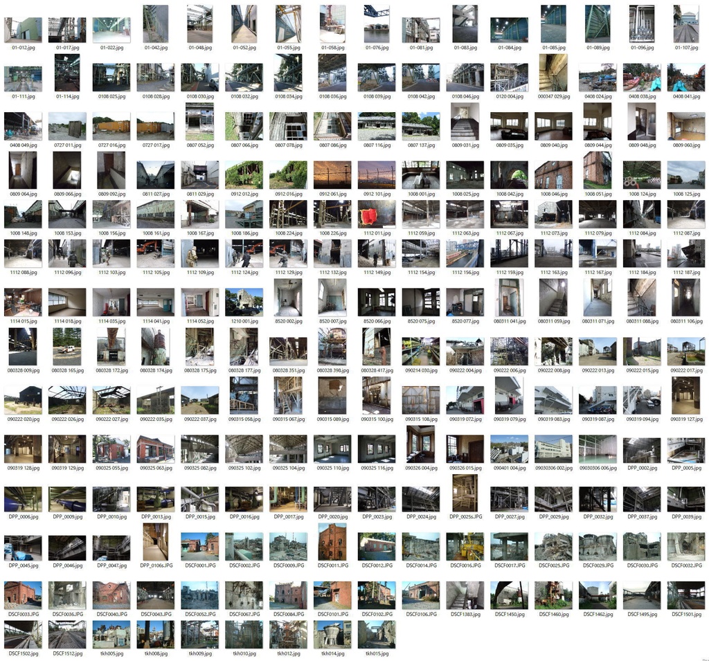 【無料サンプル】廃墟廃工場廃倉庫ロケーション写真アソート210枚Bセットサムネイル