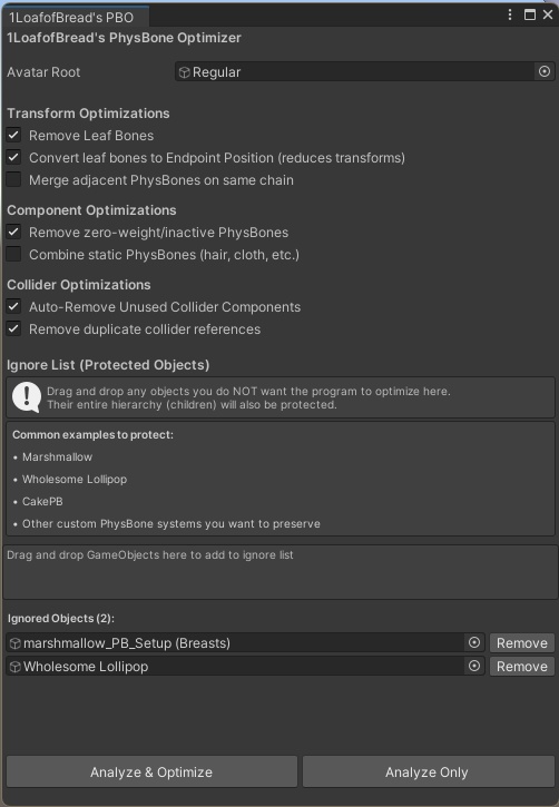 1LoafofBread's PhysBone Optimizer