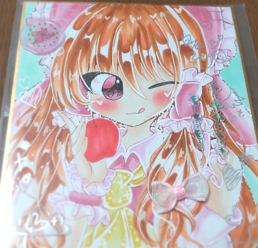 霊夢さん小色紙