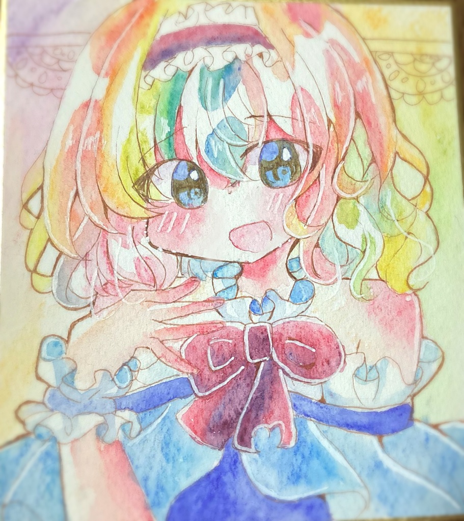 アリス・マーガトロイド 水彩色紙