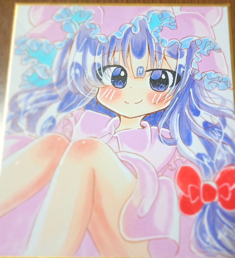 パチュリー 色紙 東方Project