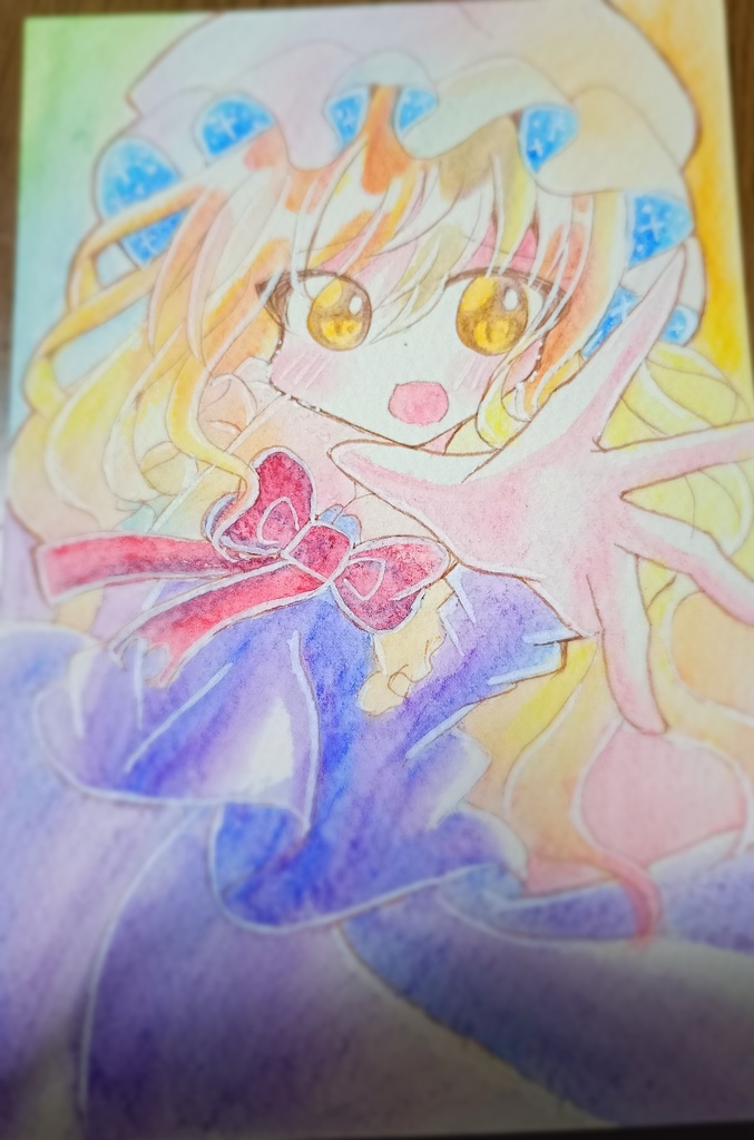 マエリベリーハーン 水彩原画