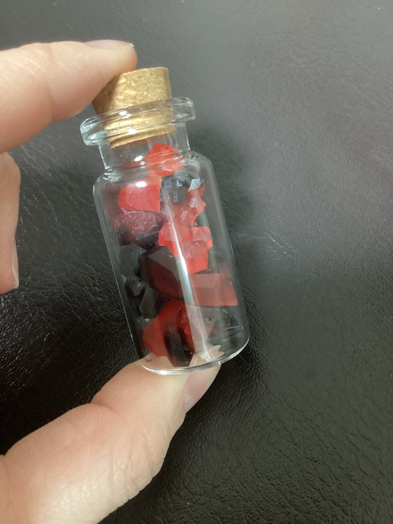 レミリアイメージ宝石小瓶 ハンドメイド東方Project