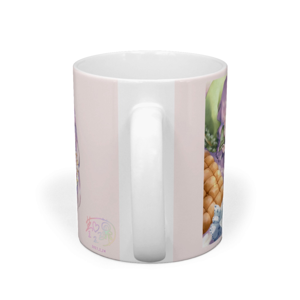 【3周年記念】夢乃名菓マグカップAタイプ【イラスト:水谷悠珠先生】