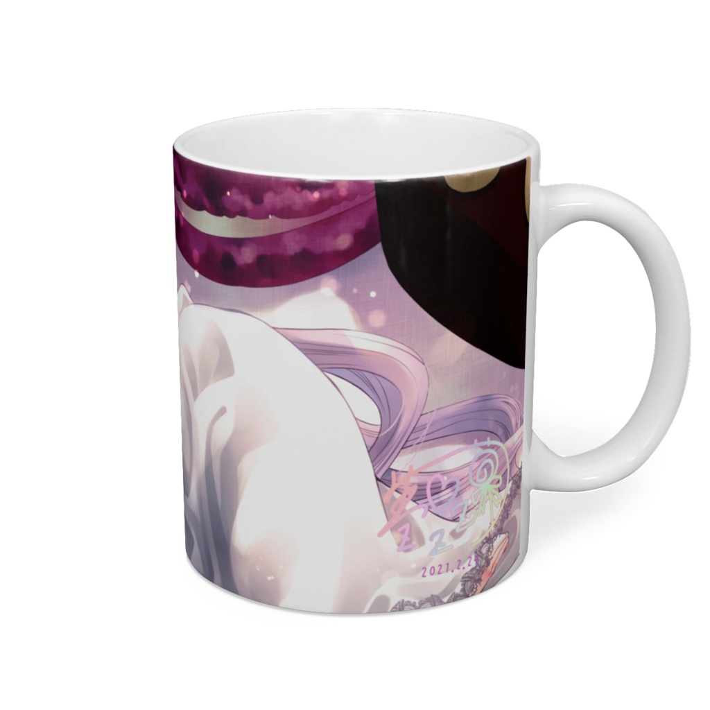 【3周年記念】夢乃名菓マグカップBタイプ【イラスト:水谷悠珠先生】