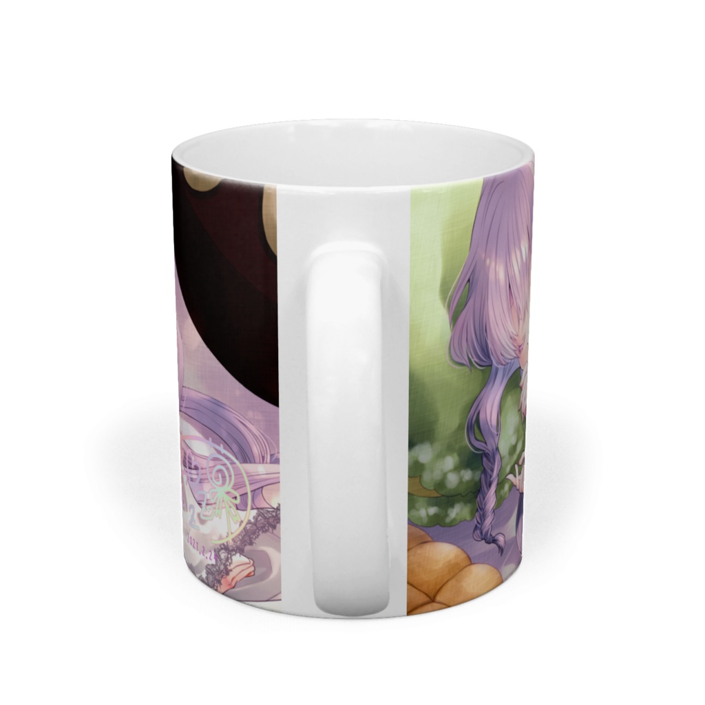 【3周年記念】夢乃名菓マグカップBタイプ【イラスト:水谷悠珠先生】